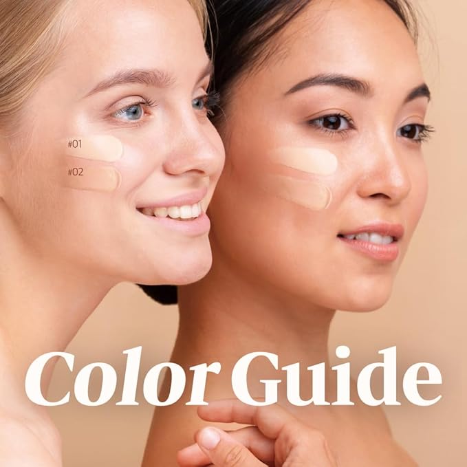 Mesh Tight up Cushion foundation 02, Light Beige, skin type