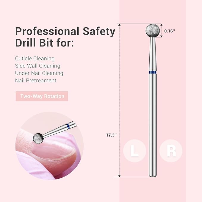 Melodysusie 4mm ball shape cuticle