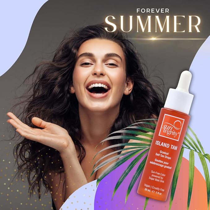 Island Tan Gradual Self Tan Drops by Suntegrity