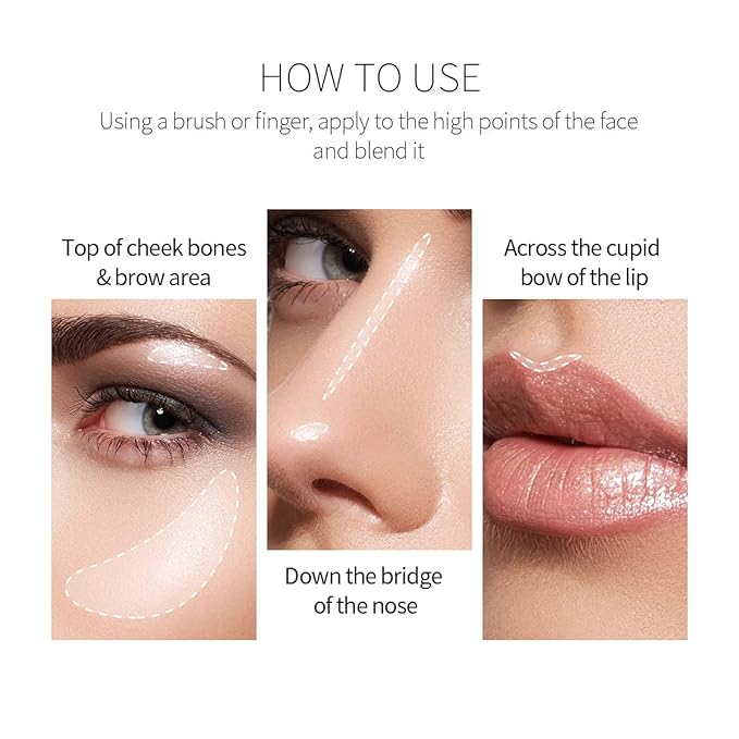 2 Pack Body Luminizer, High Gloss Waterproof Body