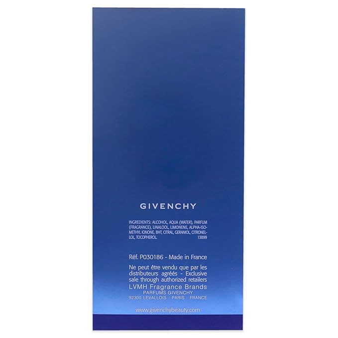 Givenchy Blue Label By Givenchy For Men. Eau De Toilette Spray 3.3 Ounces