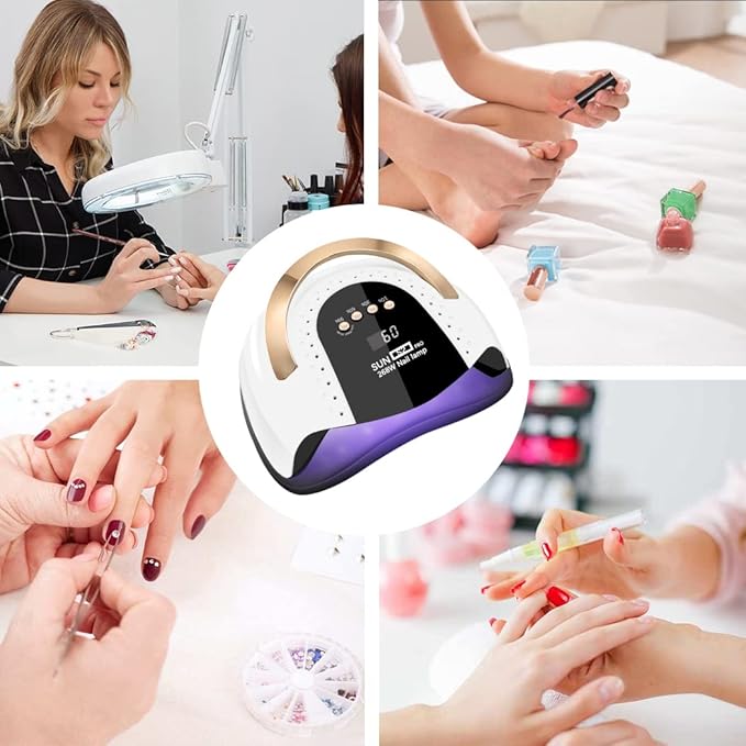 268W UV LED Nail Lamp,