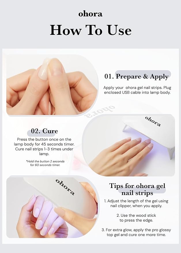 Ohora uv/led gel lamp for