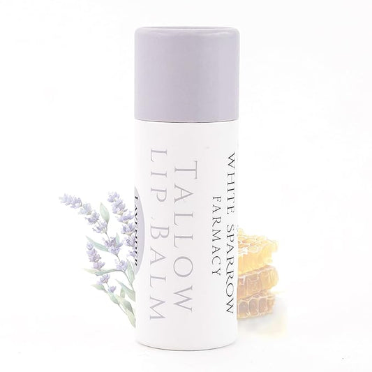 Organic Tallow Lip Balm (Lavender &