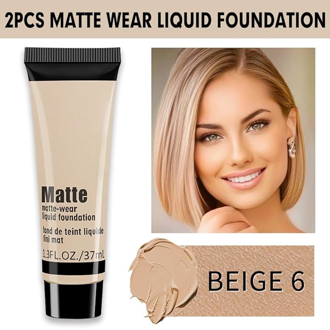 1 Pack Liquid Foundation Cream for Face Makeup,Durable
