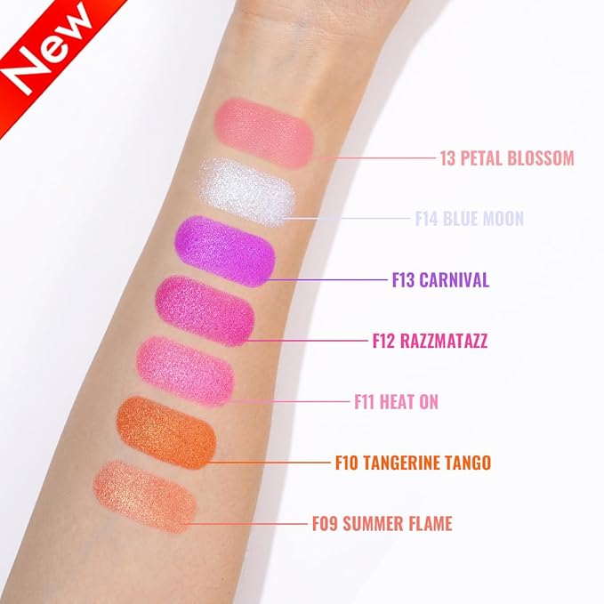 Oulac Luminisers Powdery Blush for Cheeks Sliky Glow,Brighten 4.8g