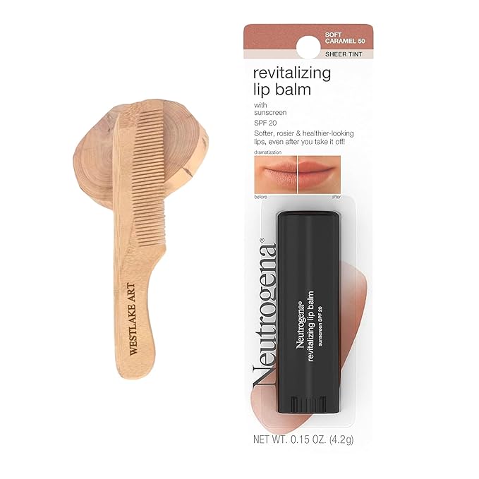 Moisturizer Revitalizing Lip Balm, Soft Caramel