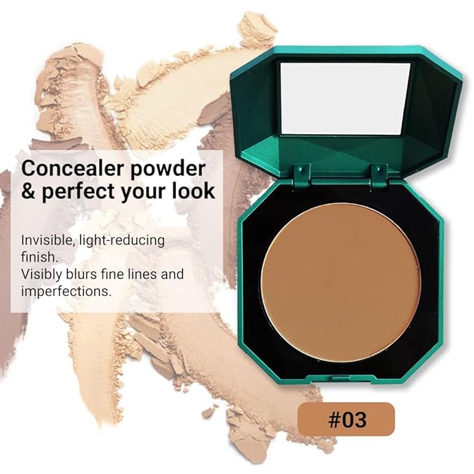Pressed Matte Face Powder Makeup & Setting Powder 10g