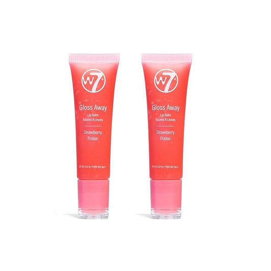 Wloss Away Lip Balm - 2 Piece Set - Strawberry 7 G