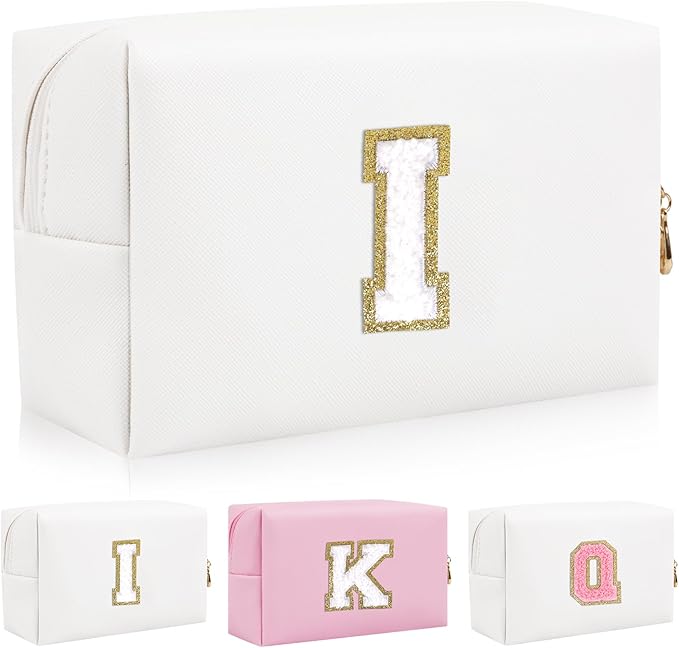 Personalized initial letter patch makeup