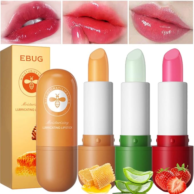 Aloe Vera Lip Balm Color Change Moisturizing