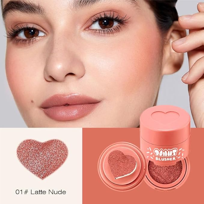 Stamp Liquid Blush Stamp Blush with Heart Shaped Women (1)