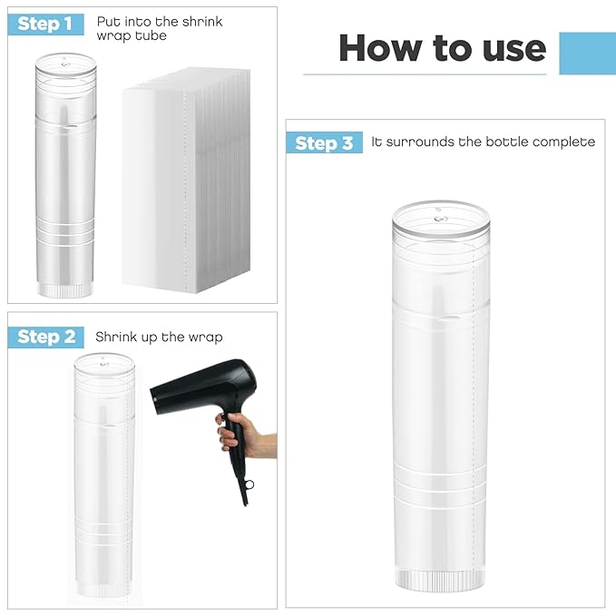 50 Pcs Lip Balm Containers Tubes Travel