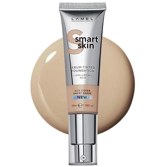 LAMEL Smartskin Serum Tinted Foundation - Hydrating & 404-1,18 fl.oz