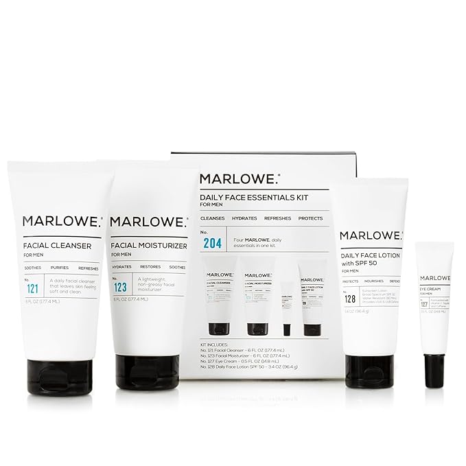 MARLOWE. Mens Skin Care Set, No.