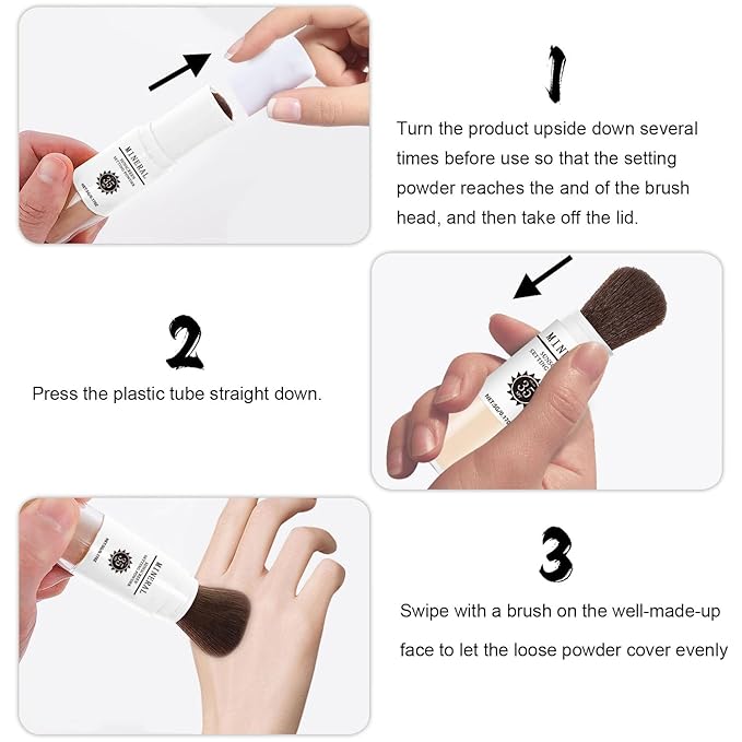 Mineral Sunscreen Setting Powder, SPF 35 Translucent Loose