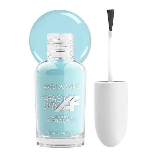 wet n wild Fast Dry AF Nail Polish, Quick 40 Second Dry Time, Long Lasting High-Shine - Out Of Pistachios