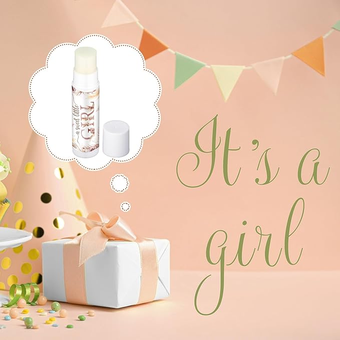 50 Pack Boho Baby Shower Lip Gifts