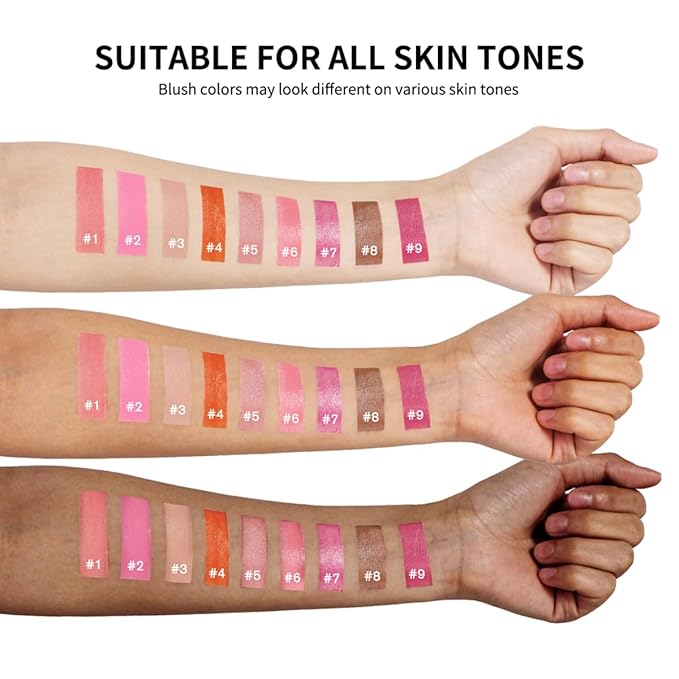 Liquid Blush for Cheeks Makeup Face Blush, Weightless