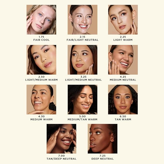 HALEYS Re-form Luminous Skin Foundation, VEGAN + CRUELTY-FREE, types (2.5)