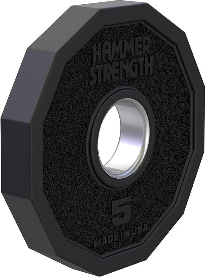 Hammer Strength 5Lb 12 Sided Urethane Olympic Plate