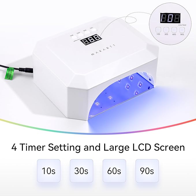 Makartt UV LED Nail Lamp,