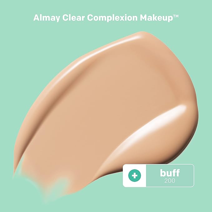 Almay Clear Complexion Acne Foundation Makeup with Salicylic fl oz.