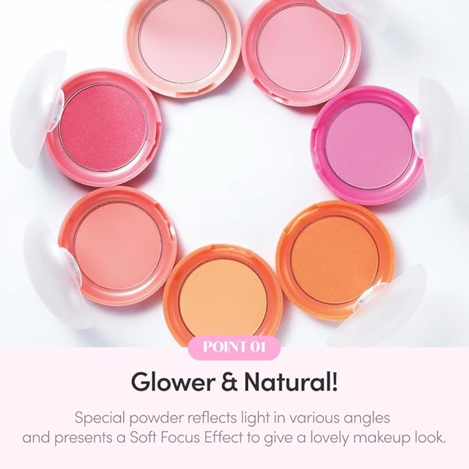 ETUDE Lovely Cookie Blusher #OR202 Sweet Coral Candy 4g