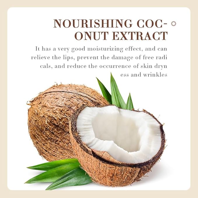 SADOER Coconut Oil Natural Moisturizing Lip