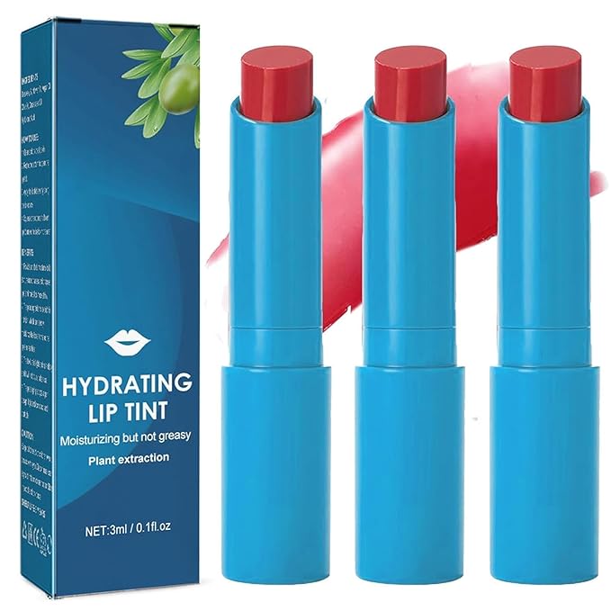 3PCS Lip Tint Hydrating, Lip Balm