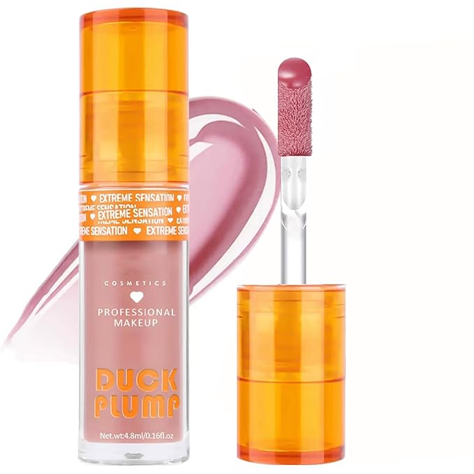 Super Lustrous Lip Oil, Non-Sticky, Hydrating, Hypoallergenic, Waterproof, High Shine Finish (04# Sheer Pink)