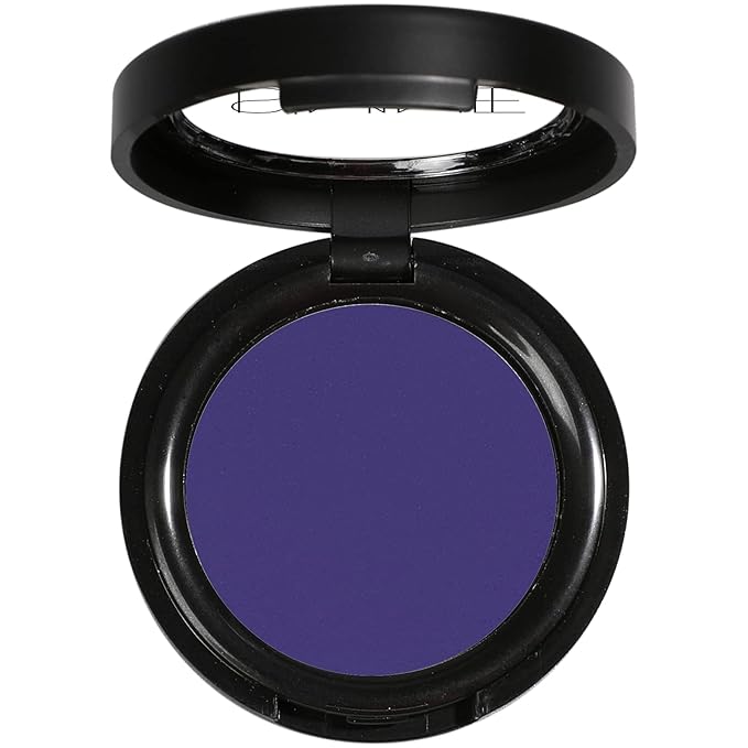 ISMINE Single Eyeshadow Powder Palette, Matte Purple, High Pigment, Longwear Single Eye Makeup for Day & Night