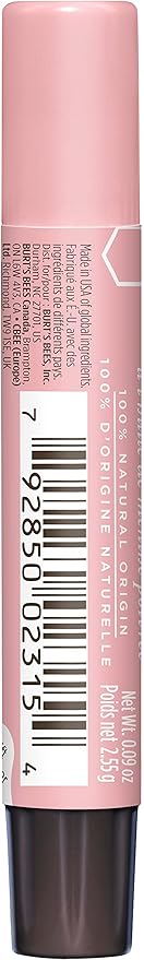 Burt's Bees 100% Natural Moisturizing Lip Shimmer, Grapefruit - 1 Tube