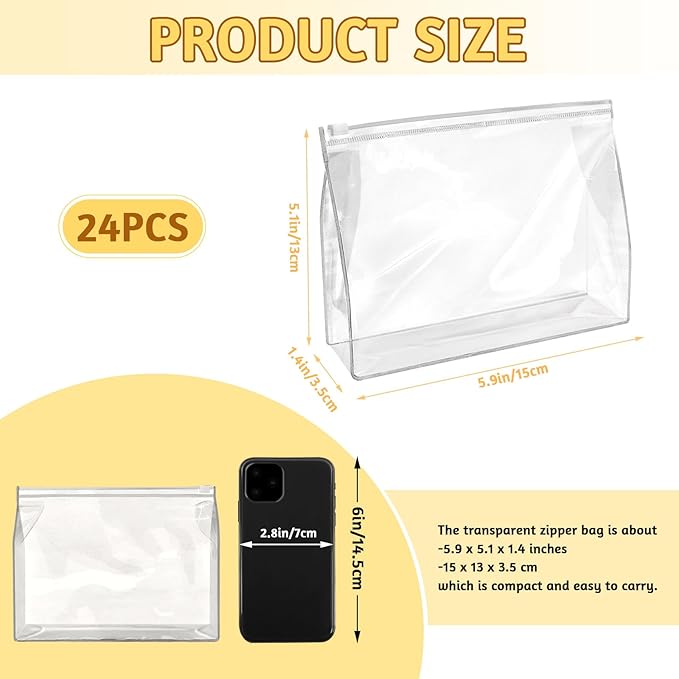 Badenbach 24 pcs mini clear