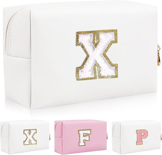 Personalized initial letter patch makeup