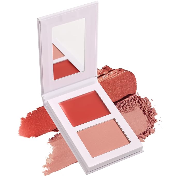Blush for Cheeks, Highly Pigmented Soft Matte Cream (TIPSY 01#)