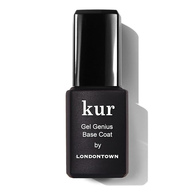 LONDONTOWN Kur Gel Genius Fast Drying KUR Gel Genius Fast Drying Base Coat, Vegan, Gluten-free, Paraben-free, Cruelty-free