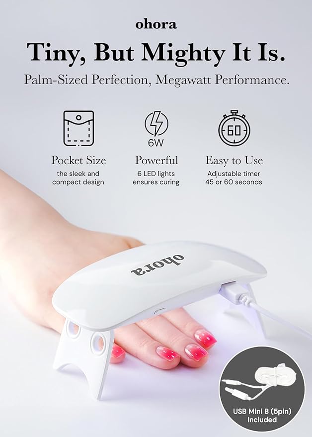 Ohora uv/led gel lamp for