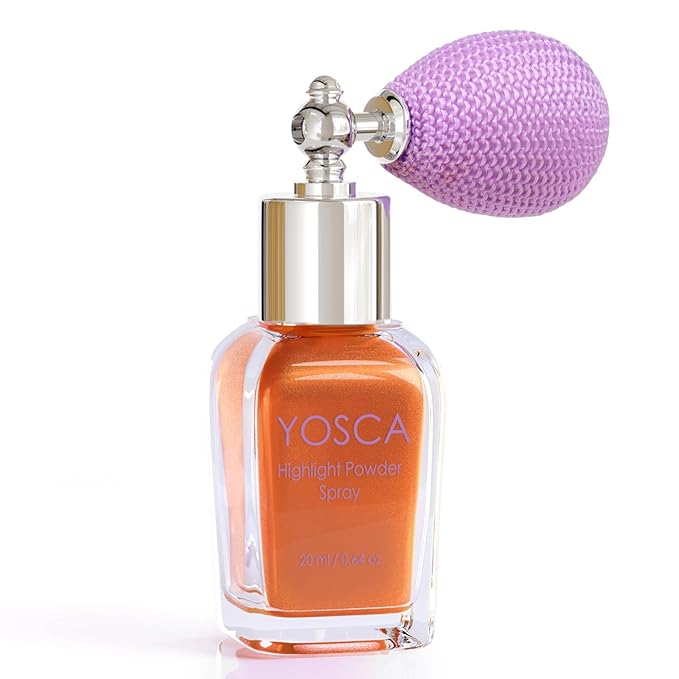 Yosca Highlighter Powder Spray, 20ML Cosmetic Grade Shimmer 20ML