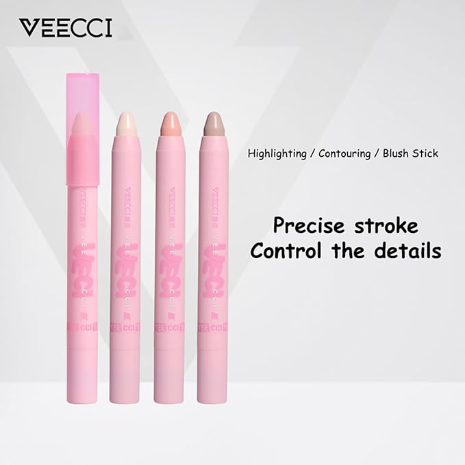 Highlighter Stick - Creamy Contour & Blush Stick & Concealer