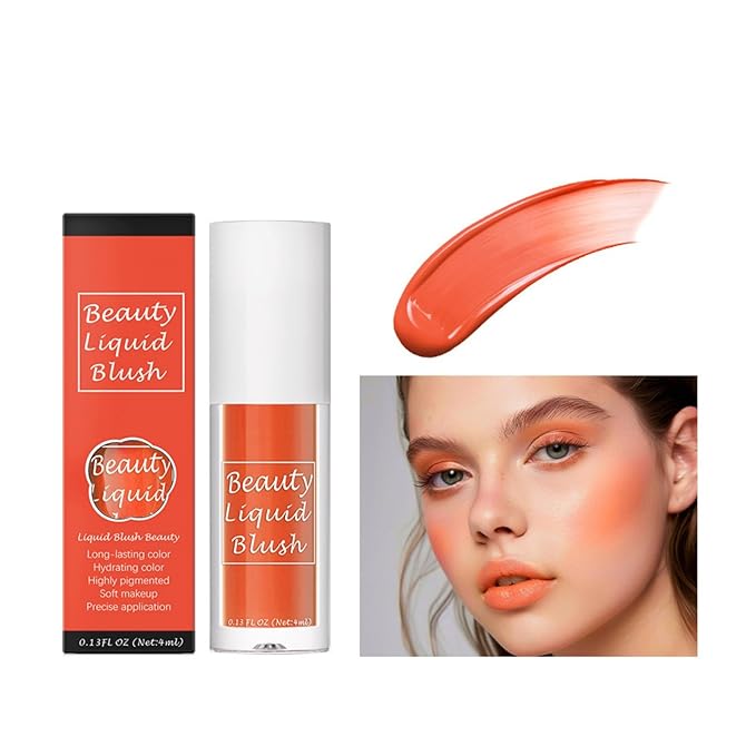 MAEPEOR Matte Liquid Blush 9 Colors Soft Cream (Color 06)