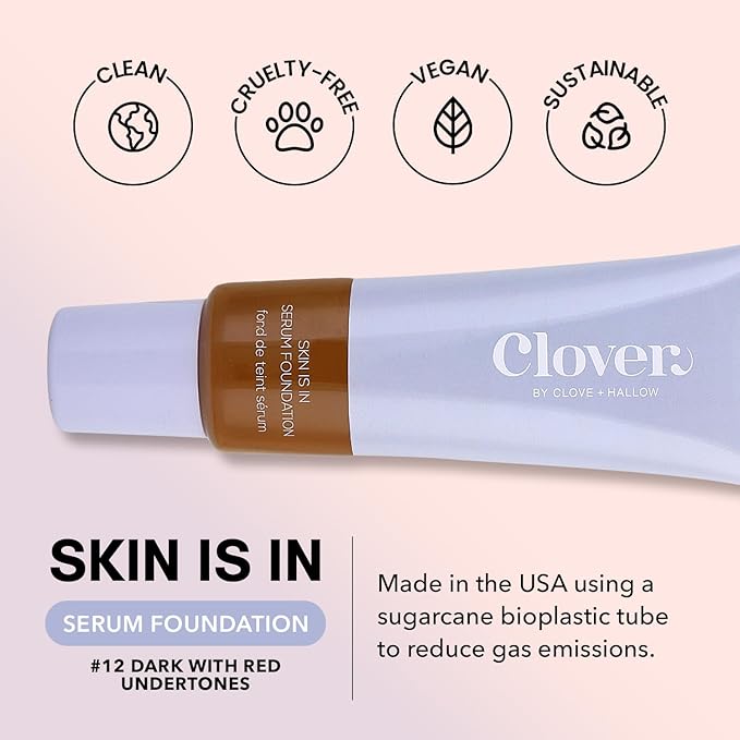Clover Skin Is In Serum Foundation | Hydrating 30 ml