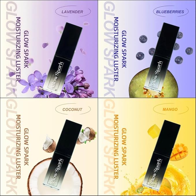 Lip Glow Oil for Radiant, Fuller Lips. Luxurious Glow