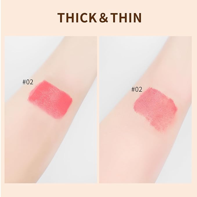 Face Blush with Brush Liquid Blush for Cheeks