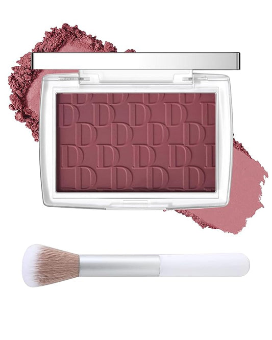 Powder Blush Palette, Matte Powder Makeup Blush for Enhancing -#Berry
