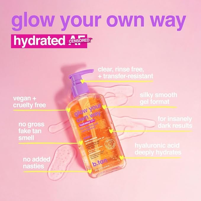 b.tan Face & Body Clear Self Tanning