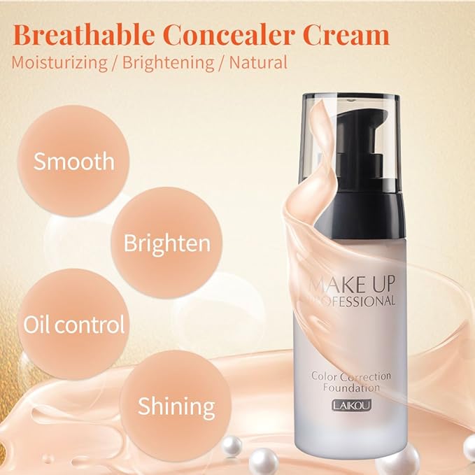 Sonew BB Cream Bare Makeup Concealer Light/Medium Skintones Dust UV(Beige)