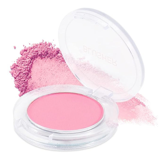 Boobeen Single Color Blush Face Blush Palette Matte Lightweight (#02)