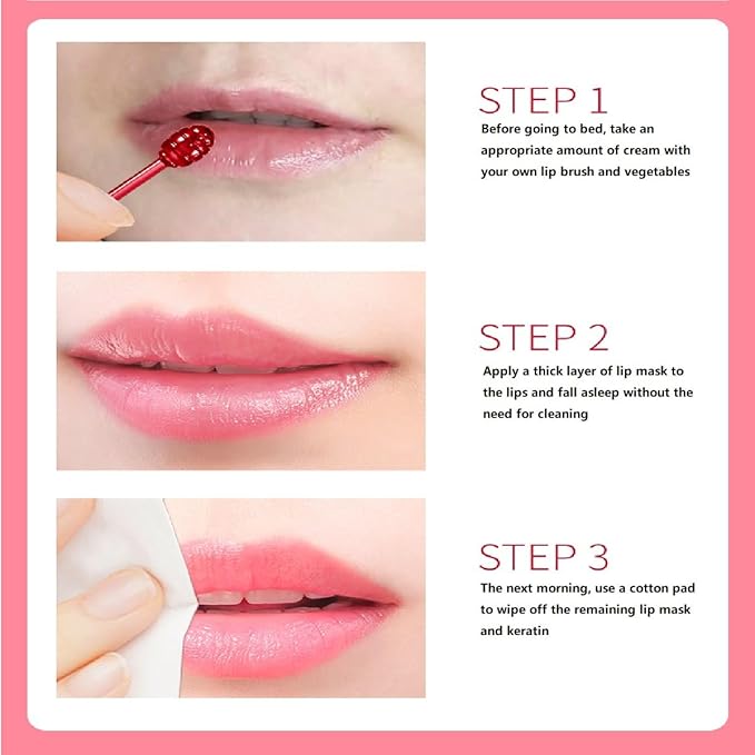 4 Pcs Bee Lip Balm Lip Lines.