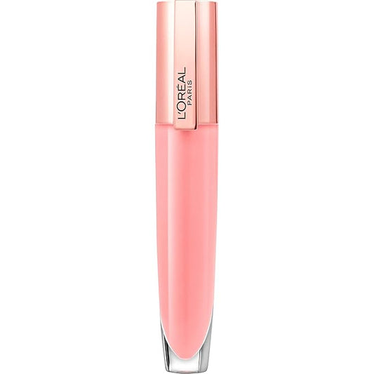 L'Oreal Paris Glow Paradise Hydrating Tinted Lip Balm-in-Gloss with Pomegranate Extract & Hyaluronic Acid, Ultra-Gentle, Non-Sticky Formula, Porcelain Petal, 0.23 fl oz